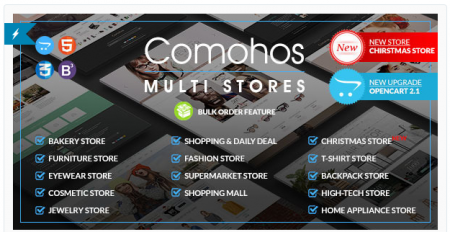 5 Daftar Theme OpenCart yang Keren Comohos Theme