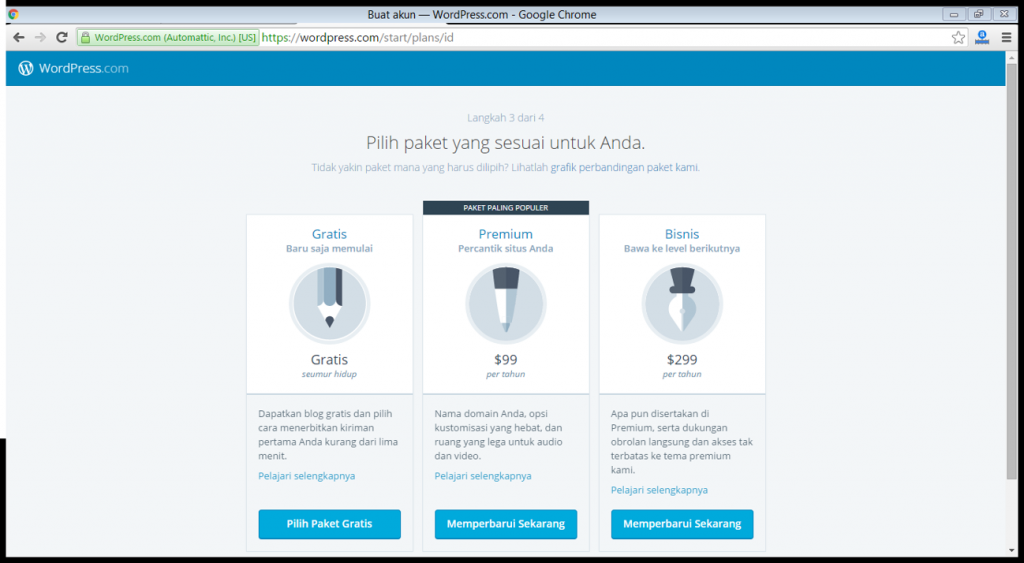 3 cara membuat wordpress indonesia emerer.om