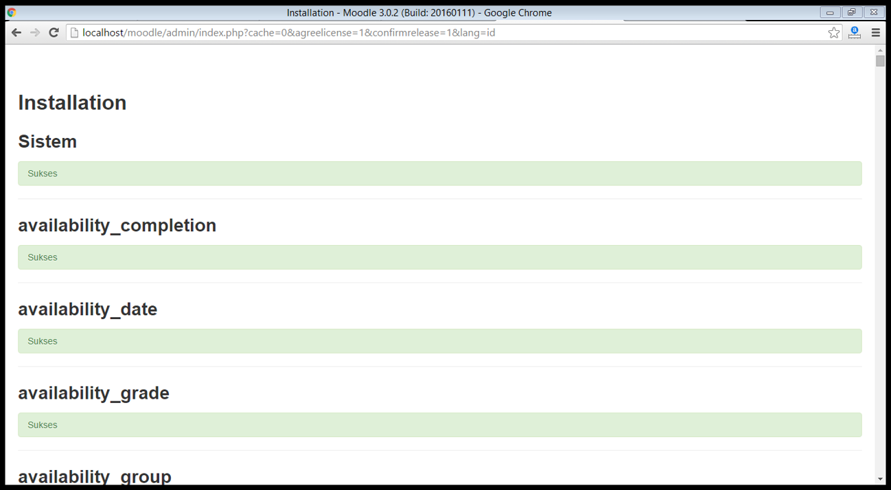 Cara Membuat Elearning Dengan Install Moodle 3.0.2 Bahasa Indonesia ...